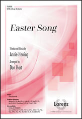 Easter Song SATB choral sheet music cover